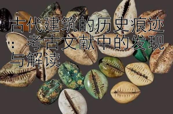 古代建筑的历史痕迹：考古文献中的发现与解读